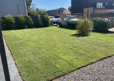 Normanville turf and irrigation installation