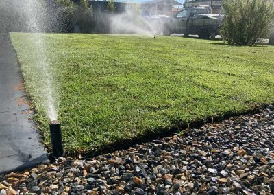 Normanville turf and irrigation installation