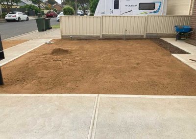 Marion new build landscaping