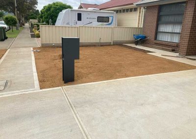 Marion new build landscaping